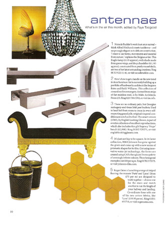 THE WORLD OF INTERIORS JANUARI 2006